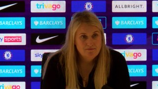 Chelsea Women's boss Emma Hayes on the support from her team, Mia Fishel's goal in their win over Tottenham and growing the WSL