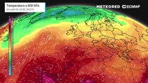 Caldo eccezionale sull'Europa