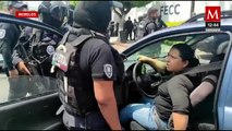 Periodista denuncia agresión policiaca en Morelos; intentaron sacarla de su vehículo