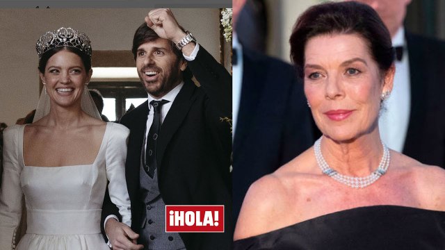 Caroline de Monaco : Isabelle Junot, la fille de son ex-époux, a dit “oui” à Álvaro Falcó en Espagne