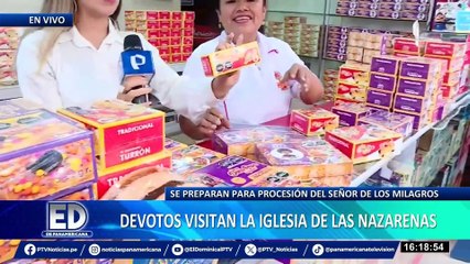 Señor de Los Milagros: devotos llegan hasta las inmediaciones de las Nazarenas