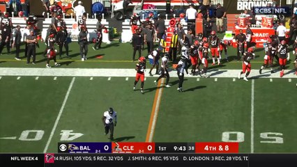 Video herunterladen: Baltimore Ravens vs. Cleveland Browns Full Game Highlights | NFL 2023 Week 4