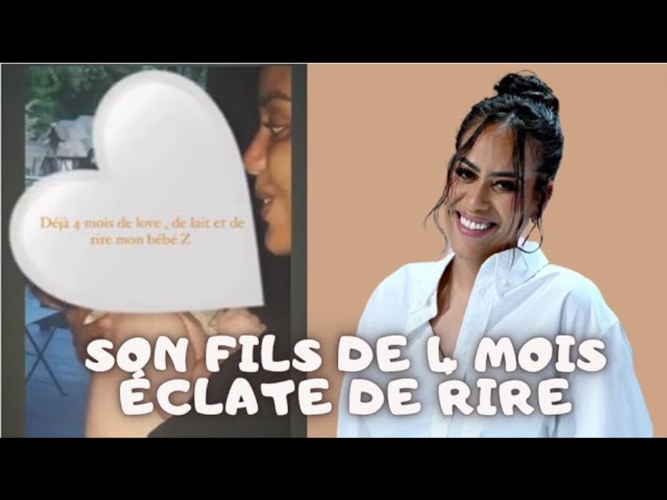 Amel Bent maman : Son fils de 4 mois éclate de rire, doux moment en vidéo