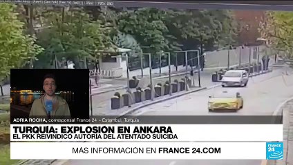 Informe desde Estambul: PKK se atribuye autoría de ataque suicida en la capital turca