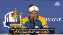 McIlroy happy to have Donald continue as Ryder Cup captain after Europe's success