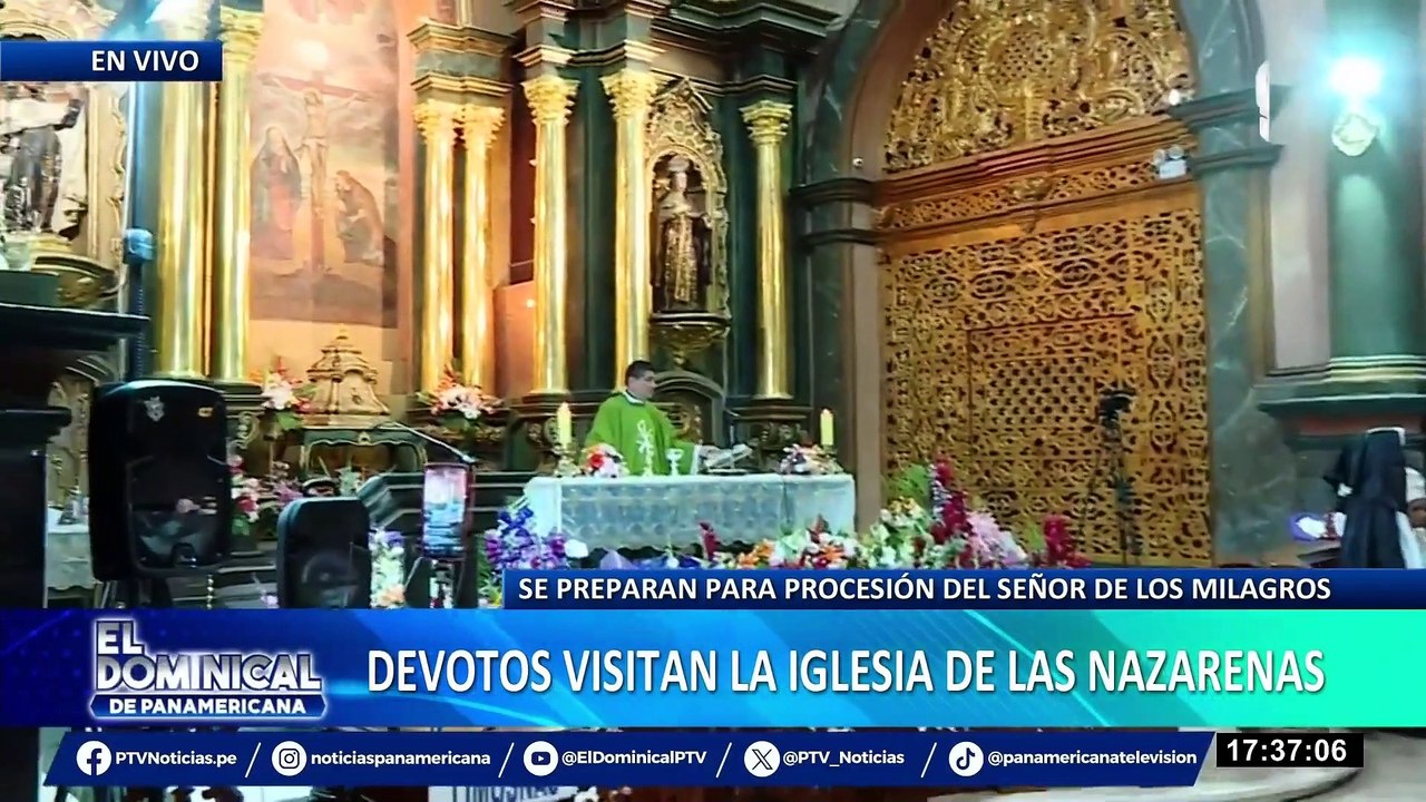 Señor de Los Milagros: devotos llegan hasta las inmediaciones de las Nazarenas