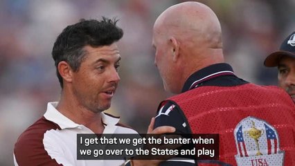 Caddy row 'still hurts' McIlroy despite Ryder Cup win
