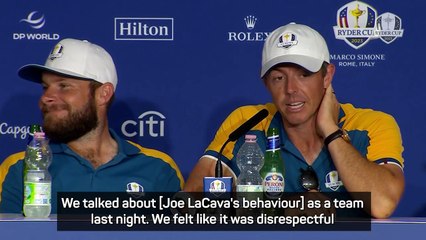 Caddy row 'still hurts' McIlroy despite Ryder Cup win