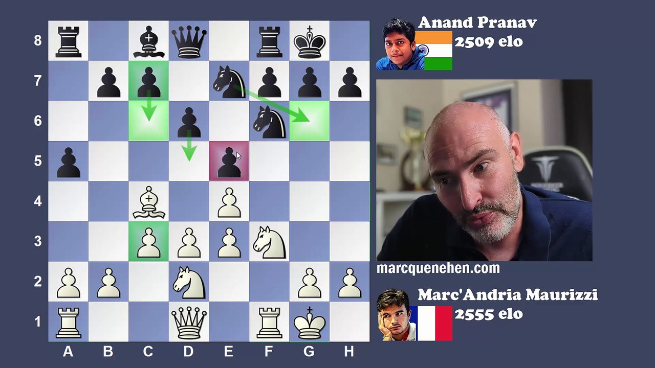 Le Nouveau Champion du Monde d'Echecs Junior : Marc'Andria Maurizzi