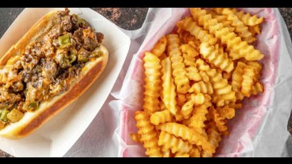 Comedian Addison Hall Samples the Philly Dog Combo