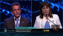 Bullrich vs Massa por el plan económico de UP