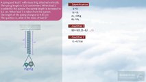 Determining The Object Mass Using Hooke's Law | Mechanical Properties of Solid | 11th Class Physics