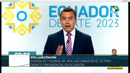 Noboa: Debemos ser fuertes
