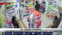 Las “Barbies Tenderas”: veinteañeras saqueaban farmacias en Surco, Miraflores y San Isidro