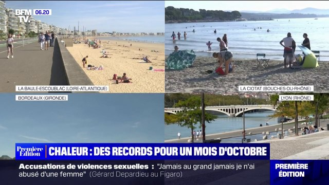Plus de 320 records de chaleur enregistrés ce dimanche