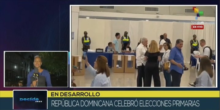 Oficialista Partido Revolucionario Moderno celebra primarias en República Dominicana