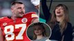 Taylor Swift cheers for Travis Kelce at Chiefs vs Jets game with Sophie Turner, Blake Lively, more
