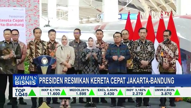 Sudah Diresmikan, Ini Arti Nama Whoosh Kereta Cepat Jakarta-Bandung