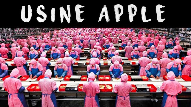 VOICI L'USINE D'APPLE OÙ SONT FABRIQUÉS LES IPHONE !