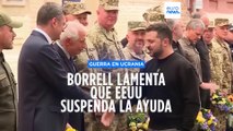 Críticas de Josep Borrell a EE.UU. por dejar la ayuda a Ucrania fuera de su acuerdo presupuestario