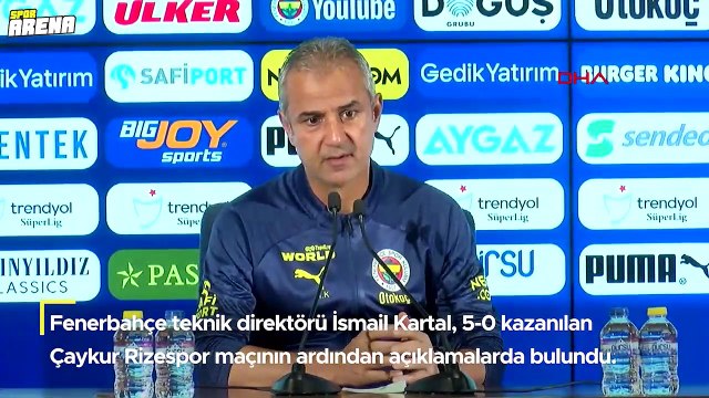 Fenerbahçe Teknik Direktörü İsmail Kartal: 'Tam olmaya doğru gidiyoruz'