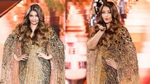 Paris Fashion Week 2023: Aishwarya Rai Bachchan Golden Gown Look Viral, Ramp Walk करते...| Boldsky