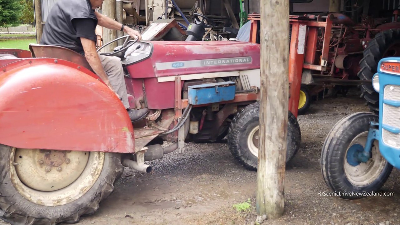 1970-73 International 454 Tractor with Forklift Attachment