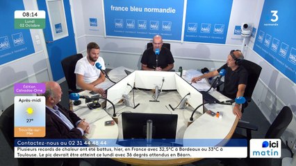 Olivier Paz , maire de Merville-Franceville