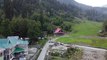Drone shot - Beautiful view of Solang valley, Kullu Manali, Lahaul, Atal Rohtang tunnel, Sissu