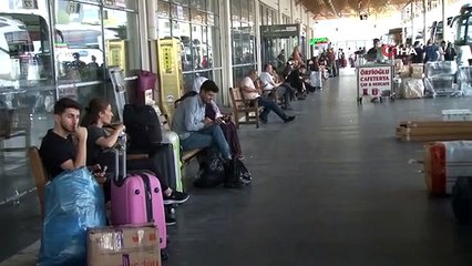 Diyarbakır otogarında üniversiteli yoğunluğu