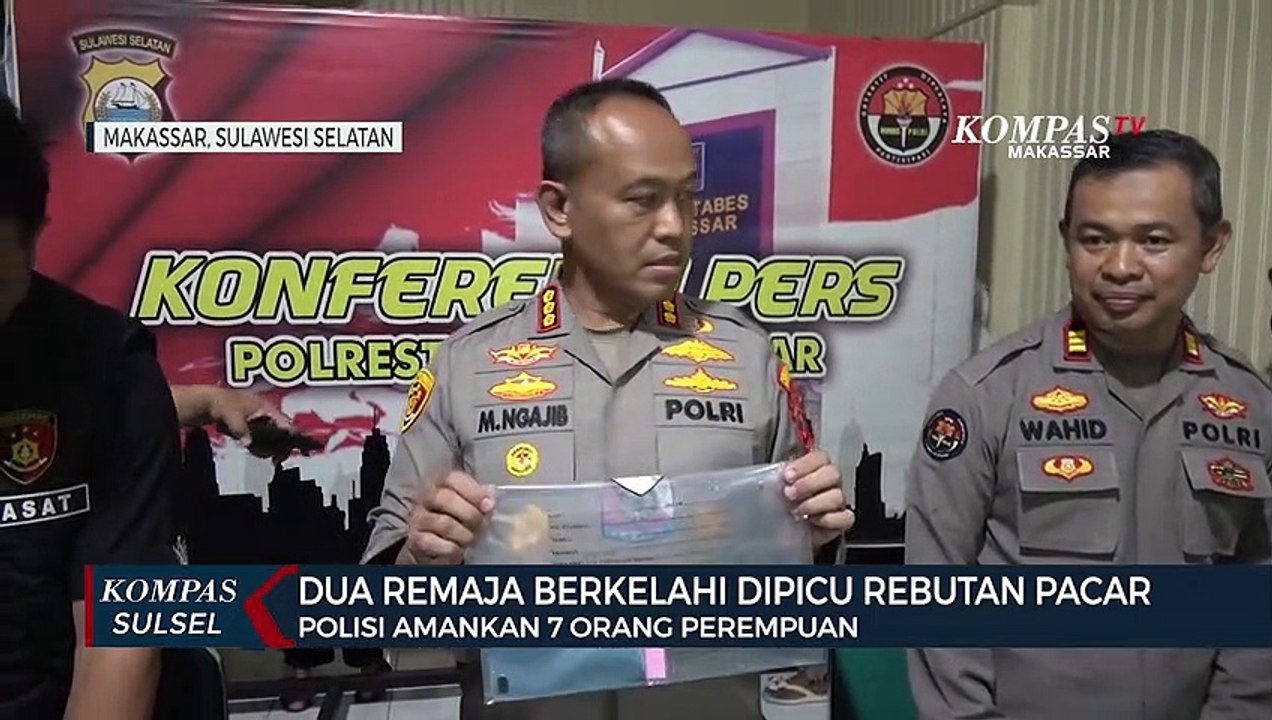 Dua Remaja Berkelahi Dipicu Rebutan Pacar