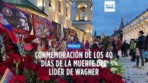 Rusia | Conmemoración de la muerte del líder de Wagner con un monumento cerca del Kremlin