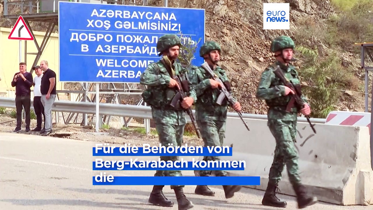 1. UN-Mission seit 30 Jahren 'kommt zu spät', mehr als 100.000 aus Berg-Karabach geflohen