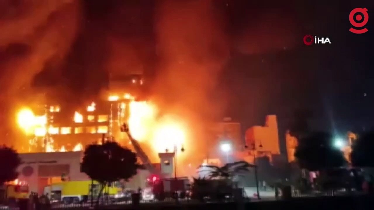 Mısır’da polis merkezinde yangın: 38 yaralı