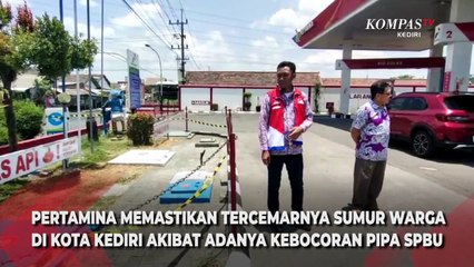 Sumur Warga Kota Kediri Tercemar Akibat Kebocoran Pipa SPBU
