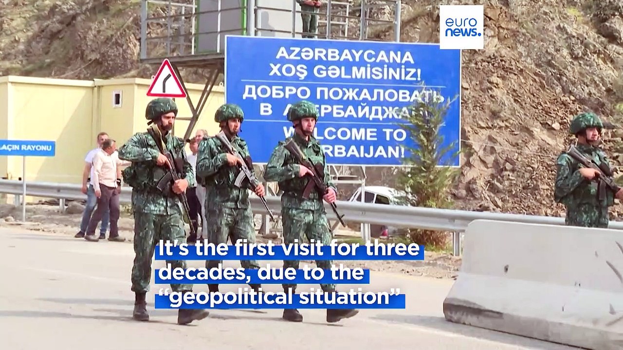 Azerbaijan issues warrant for former separatist leader as UN mission arrives in Nagorno-Karabakh
