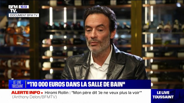 Anthony Delon assure avoir retrouvé 110.000 euros, qu'Hiromi Rollin aurait cachés dans un placard