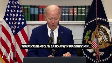 ABD Başkanı Biden konuşurken duraksadı