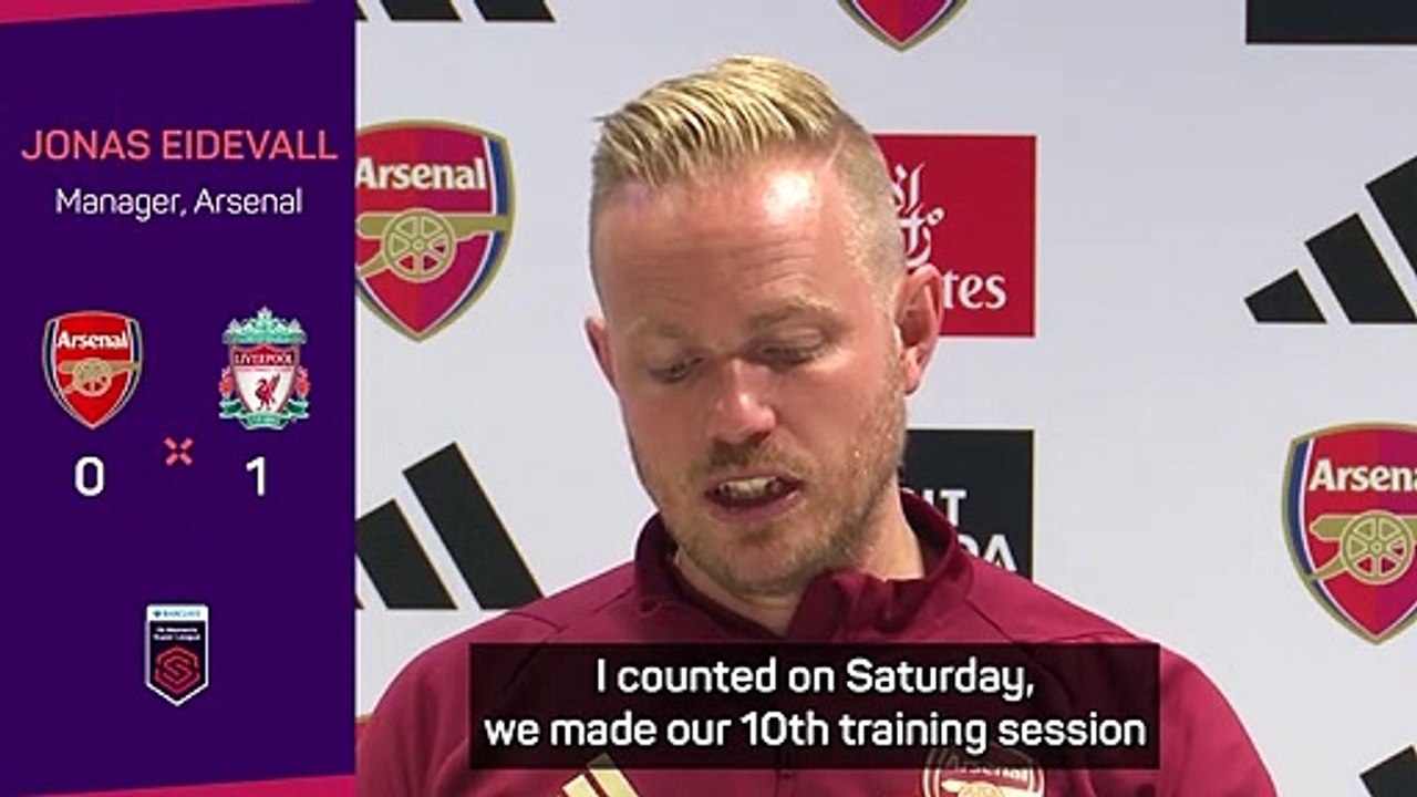 Arsenal Boss Eidevall Hits Out At Wsl Scheduling After Liverpool Defeat Video Dailymotion