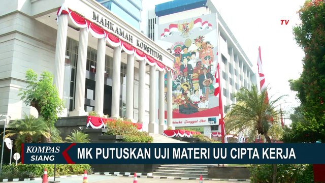 MK Beri Putusan Uji Materil, Begini Perjalanan Panjang UU Cipta Kerja