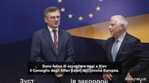 Kuleba: Consiglio Esteri Ue a Kiev fatto storico e chiaro segnale