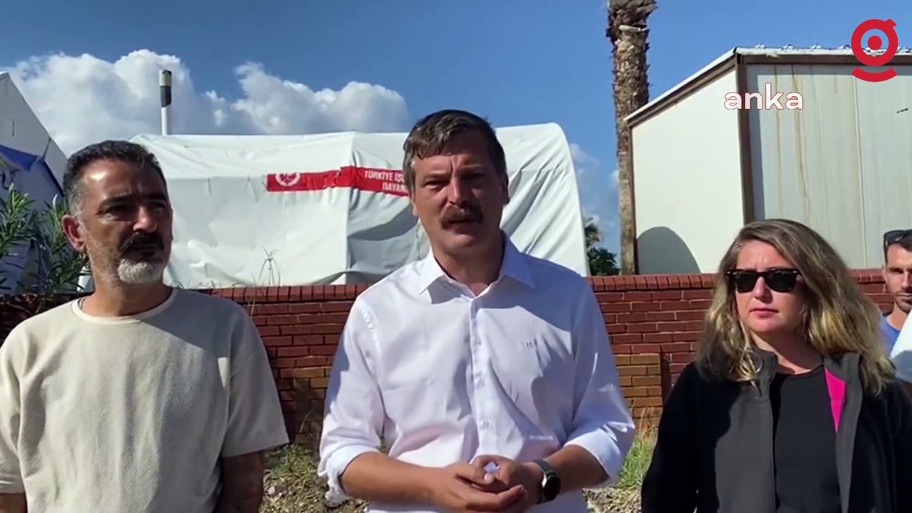 Özgürlük Yürüyüşü'nde 2. gün: Hatay’da ufacık bir yağmurun bile insan hayatını altüst ettiği bir tabloyla karşı karşıyayız