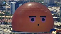La esfera publicitaria más grande del mundo se ha puesto en funcionamiento en Las Vegas