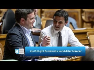 Jon Pult gibt Bundesrats-Kandidatur bekannt