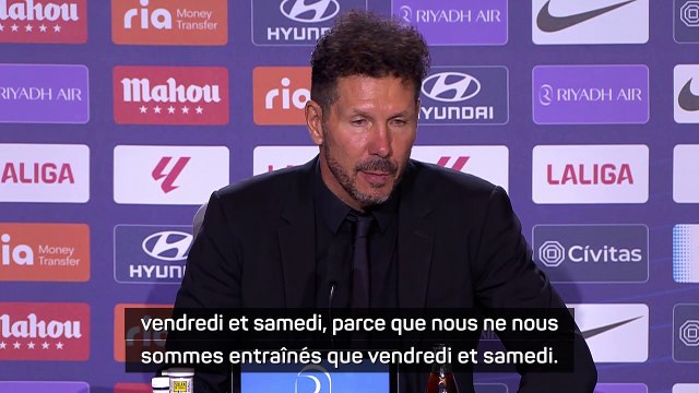 Simeone : Correa est très dangereux, nous avons besoin de lui