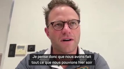 Australie - Palmer : "Nous avons fait tout ce que nous pouvions pour rester en vie"