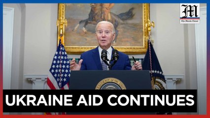 Biden urges swift action from congress to maintain aid to Ukraine