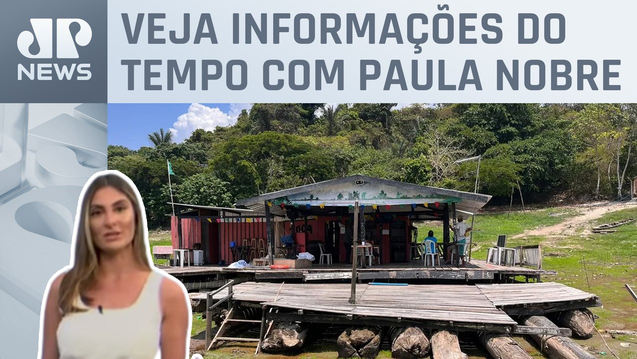 Em Manaus, Rio Negro deve atingir ápice da seca na segunda quinzena de outubro | Previsão do Tempo