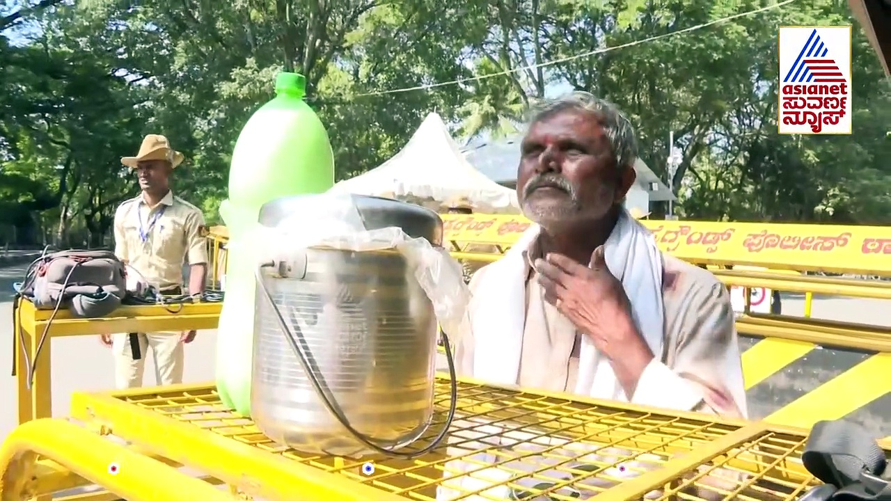 ಸಿಎಂ ಸಿದ್ದರಾಮಯ್ಯಗೆ ಬೆಣ್ಣೆ, ಮಜ್ಜಿಗೆ ಹೊತ್ತು ತಂದ ಅಭಿಮಾನಿ !