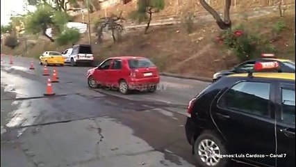 Accidente en B° Mariano Moreno
